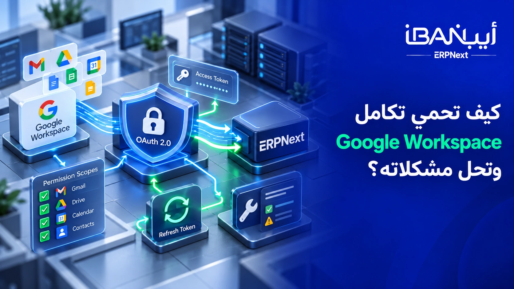 حماية تكامل Google Workspace وحل المشكلات